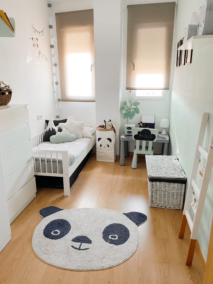 La habitación de Pablo: Como decorar un pequeño dormitorio infantil