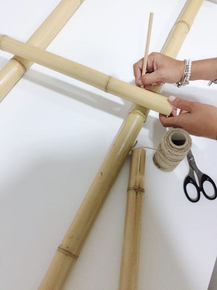 Toallero de bambú