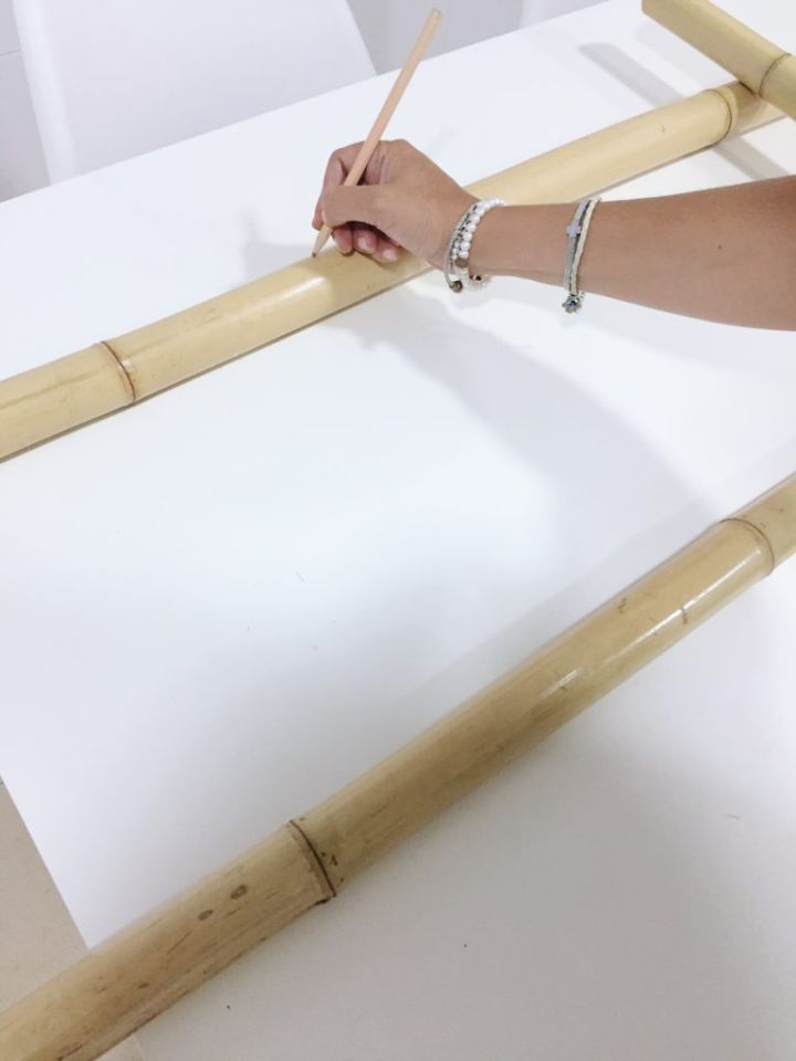Diy: como hacer una escalera de bambú
