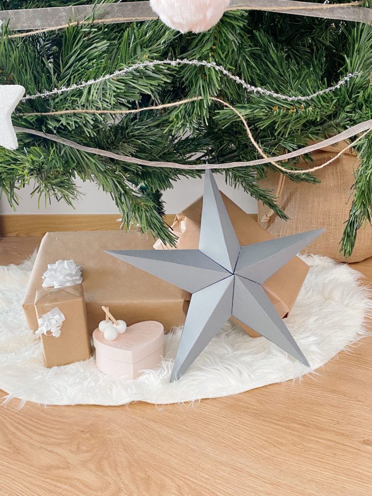 Estrellas en 3D para decorar tu casa en Navidad