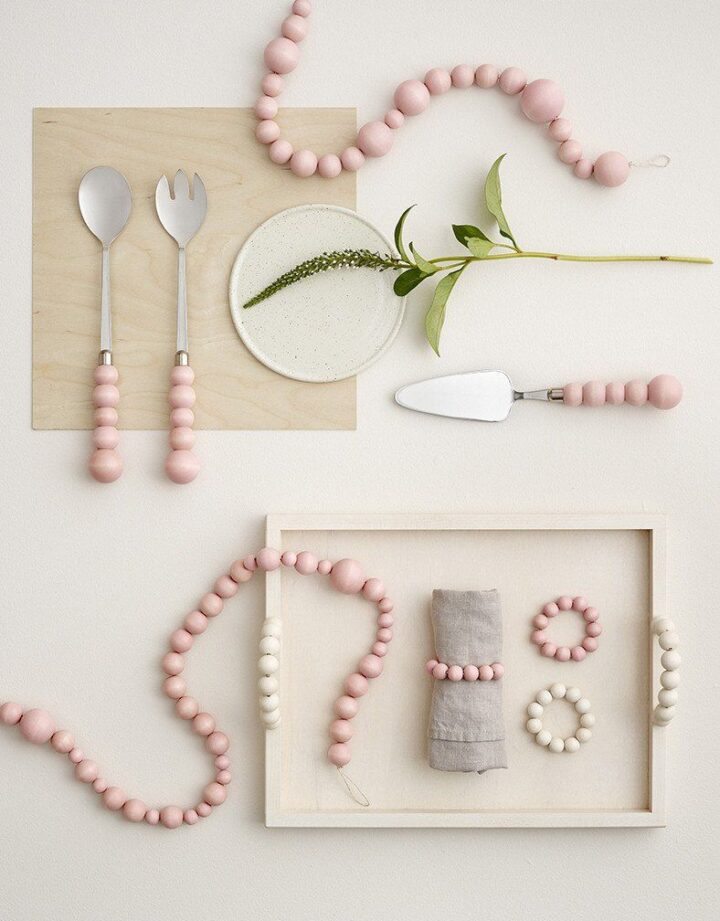 Sencillos diy para hacer con bolas de madera