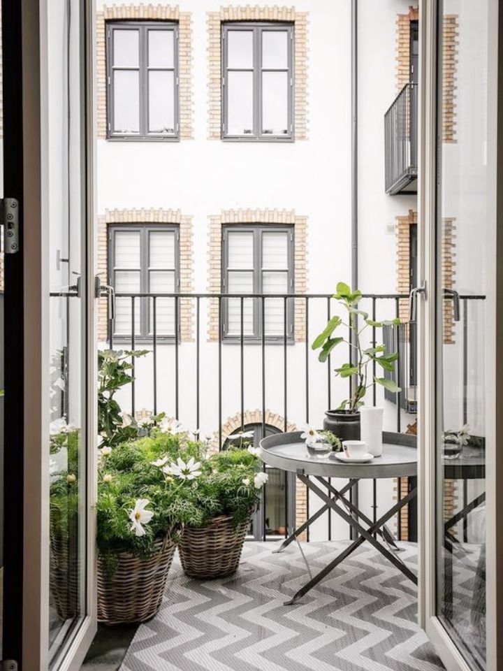 ideas para decorar un balcón pequeño